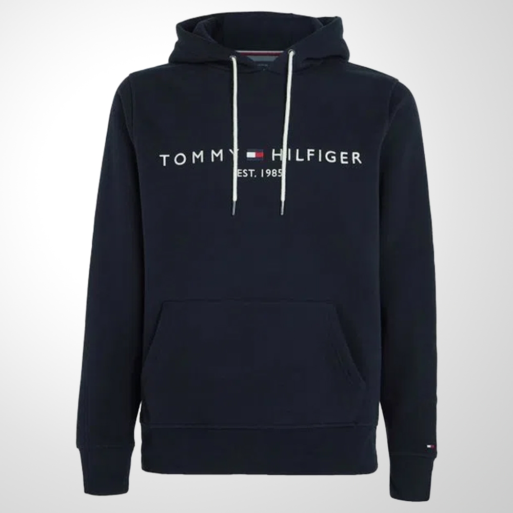 MOLETOM MASCULINO LOGO BORDADO MARINHO TOMMY HILFIGER